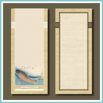 60-day-style floating painting imitation cow leather a letterhead classic crossbar double-sided retro art love letter letterhead