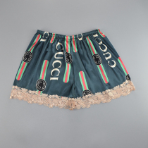 Ya Yuxin large pajama pants women 200kg pajamas women Summer Shorts thin silk Womens pajamas shorts Women summer home