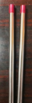 Red head tungsten rod tungsten rod tungsten electrode WT 1 2*150