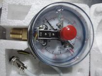 Magnetic aid electrode point shock resistant pressure gauge YNXC-100 axial plus RMB15