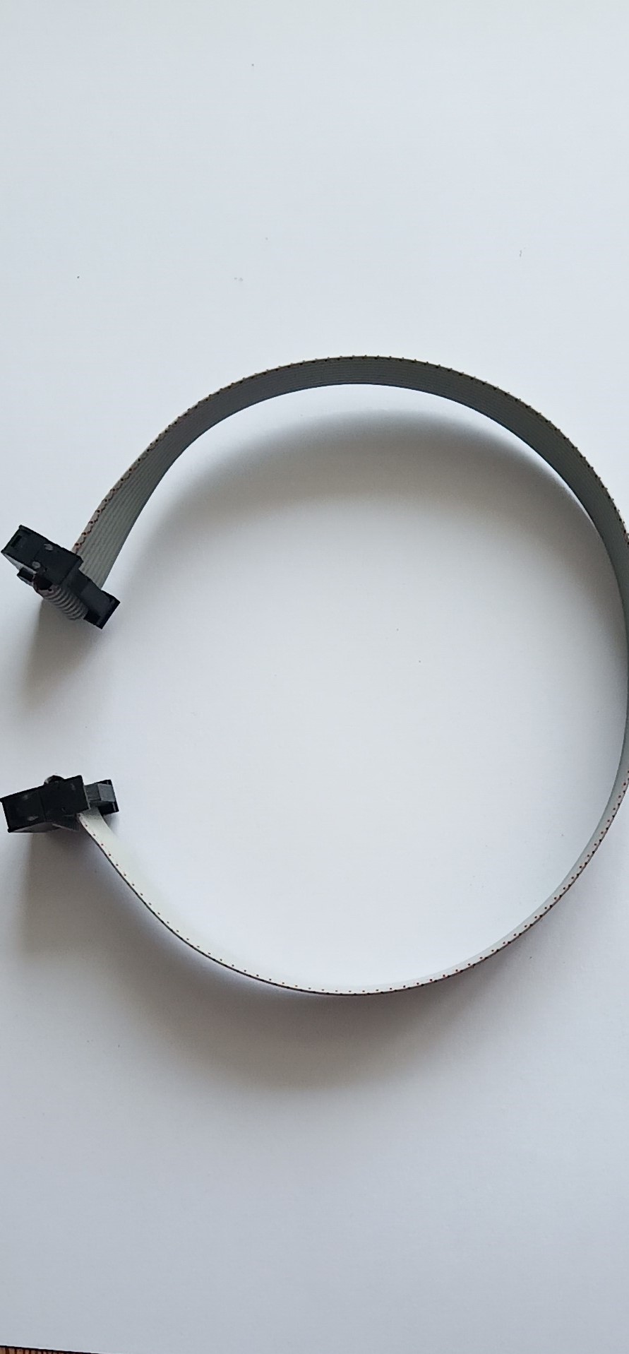 Line 2 54 10 core gray cable line good horn head JTAGICE available 15cm