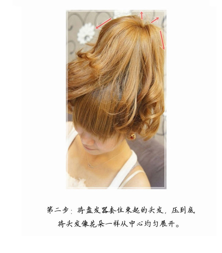 Hàn Quốc Donut Công chúa Headballs Artifact Nhật Hoa Taro Đầu Tóc Mặt dây Nhãn Sticker Phụ kiện tóc Công cụ tạo kiểu dây cột tóc dễ thương cho bé