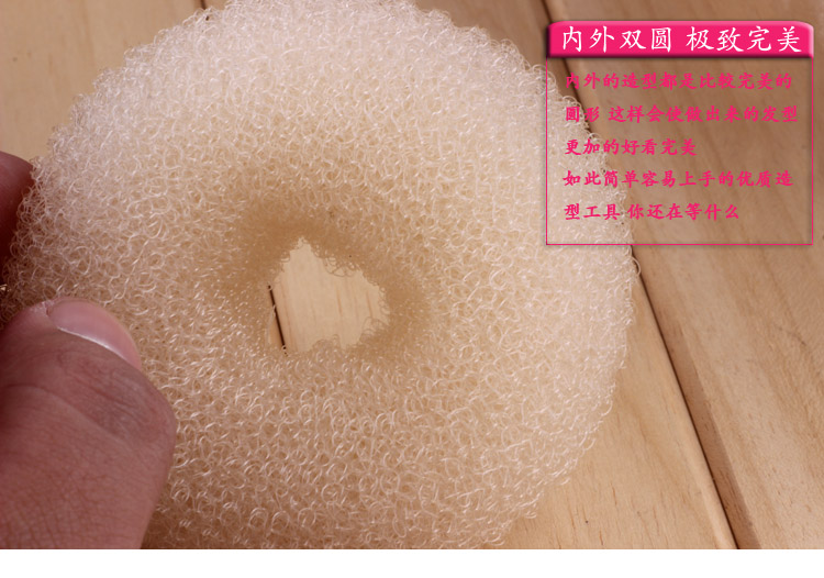 Hàn Quốc Donut Công chúa Headballs Artifact Nhật Hoa Taro Đầu Tóc Mặt dây Nhãn Sticker Phụ kiện tóc Công cụ tạo kiểu dây cột tóc dễ thương cho bé