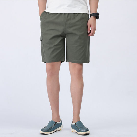 
Men's shorts Fashion urban 2024 summer straight-leg shorts (wearing up to above the knee)