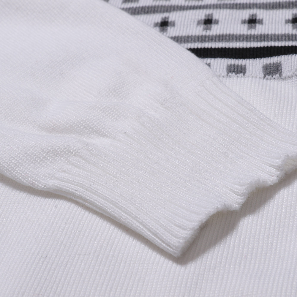 Polygon Pattern Sweater