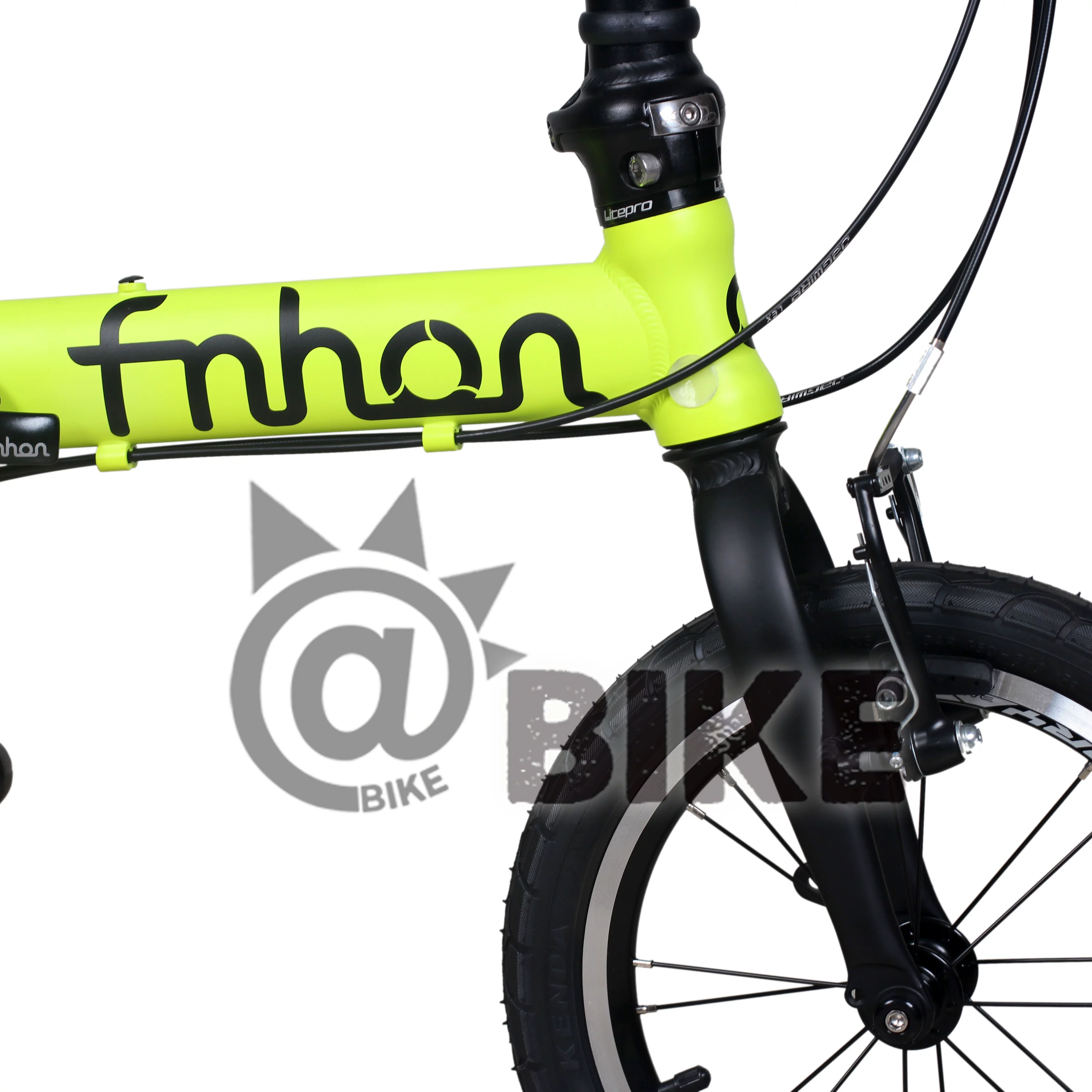"@Bike Fnhon Charm FGA1402 External 3 speed 412 ultra -light 14 -inch folding bicycle 3 speed"