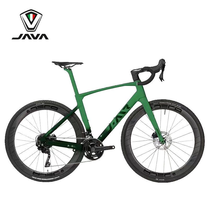 шоссейный велосипед java佳沃公路车碳纤维砾石山地公路越野gravel自行车2碟刹赛车单