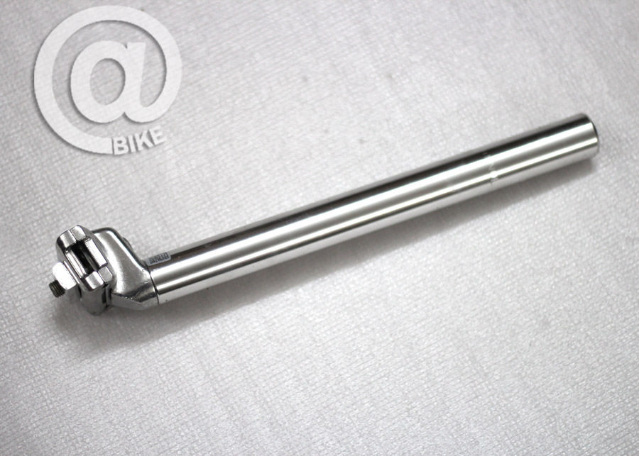 @BIKE FIXED GEAR Polished Silver Seatpost 27 2