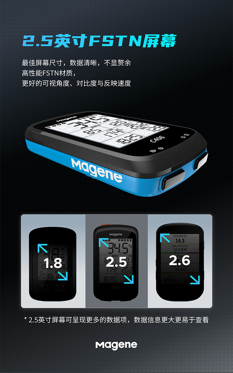 Велокомпьютер None MAGENE Gps C406