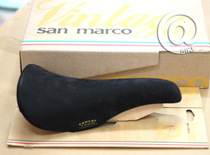 @BIKE FIXED GEAR Italy SAN MARCO CONCOR seat bag black reverse leather