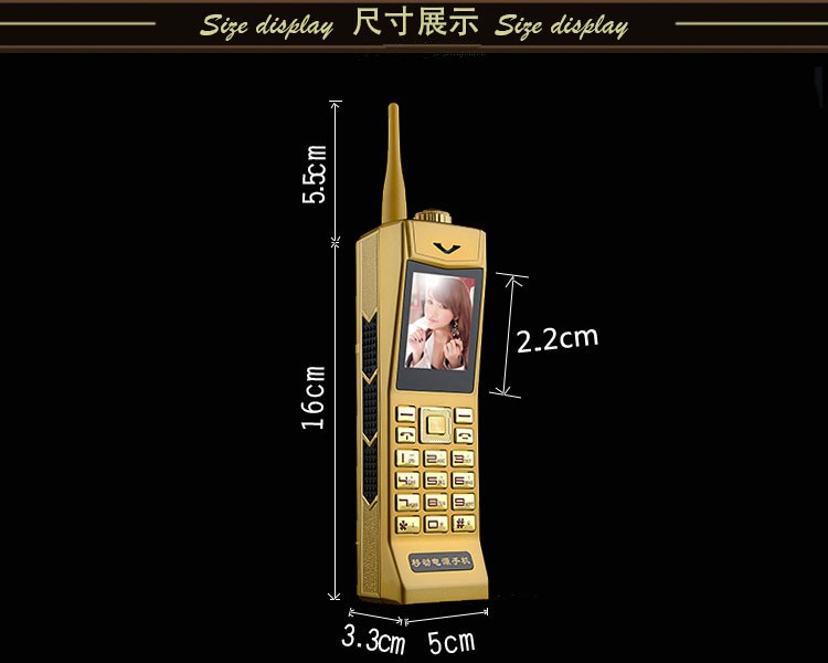 New nỗi nhớ retro điện thoại di động dài chờ kho báu sạc thẻ kép dual standby điện thoại di động mkv8 già - Điện thoại di động điện thoại huawei