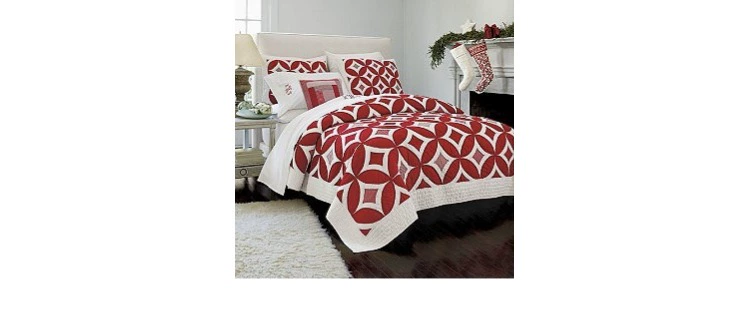 Vòng tròn tiền chắp vá * quilting chắp tay là chăn ba mảnh điều hòa không khí ba mảnh là mùa hè mát mẻ thảm nỉ trải giường