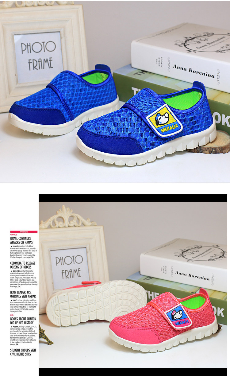 Chaussures enfants pour été - semelle caoutchouc - Ref 1039798 Image 18