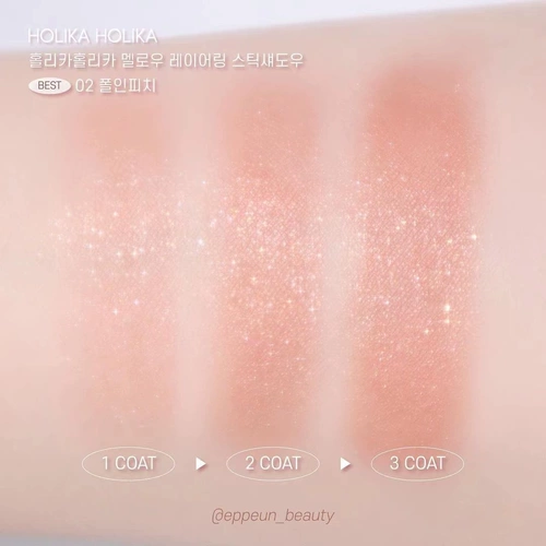 Новый продукт | Корейский Holika Eyde Shadow Pen The Eyde Shade Stick Pearl Light Muslies Mellow Learing