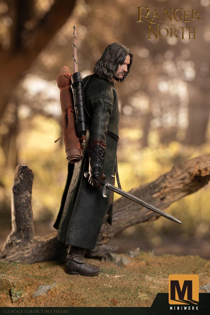 MiniWork MW-001 1/12 The Lord of the Rings Aragorn Action