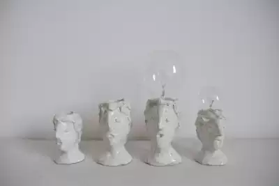 Japanese writer Birbira Hunter series lamp vase