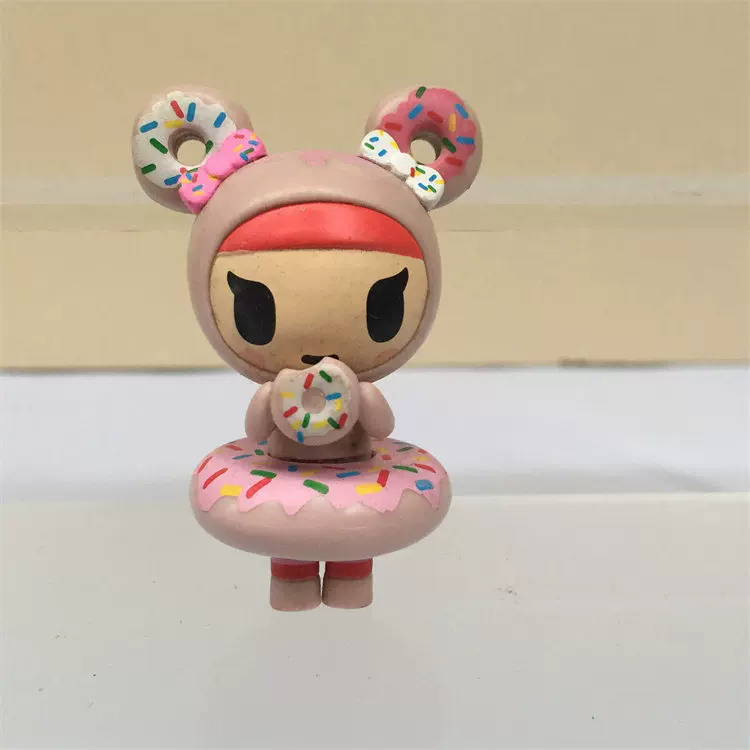Tokidoki Тао Цидуйчи пончики суши суши машина кактус кот - кукла-бинд-бокс надпись