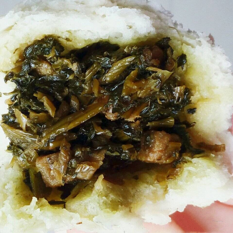 Yangzhou Terfic Plum Dry Vegetable Meat Bag High Mail Big Bag 5 only 700 gr handmade fresh now do non-frozen