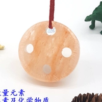 1 кусок из четырех -дырочного мяча для питомца Блок 7,5*2 см.