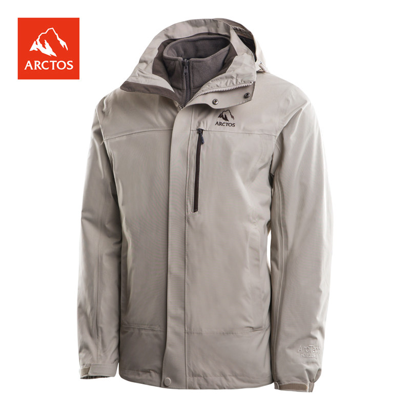 ARCTOS Extreme Stars Outdoor Assault Clothing Men And Women Grabbing Suede Liner Warm Three-in-one Two-piece agwc21131