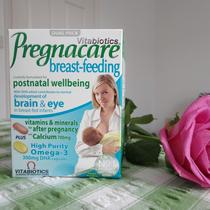 British direct mail VITABIOTICS pregnacare maternal lactation multivitamin calcium DHA 3 boxes