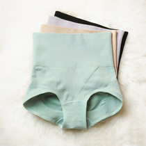 Japans original single waist waist high waist underwear womens buttocks post-birth recovery belly closing pants unscented hip breifs size