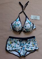 (Tropical Storm) Brand Special Cabinet Haolang Spa Steel Tobikini One-piece Dress Swimsuit Women AA4