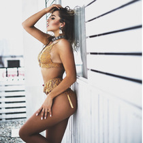 HUIHUI Girl HUIHUI Sexy Thin Triangle Cup Womens Underwear Lace Lace No Steel Ring Bra bralette