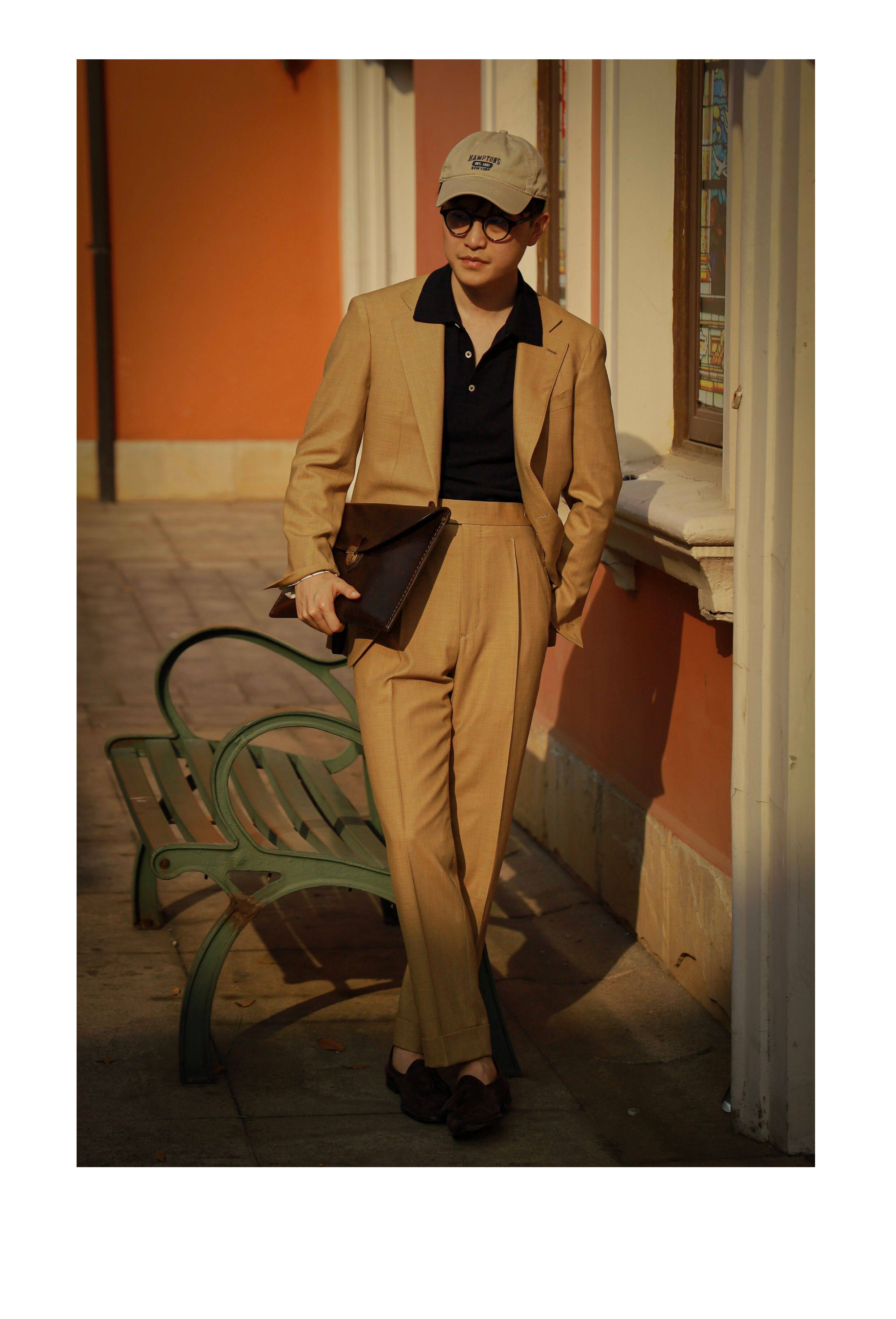 UGENTLE Летняя трикотажная футболка polo, из ворсистого хлопка, короткий рукав 