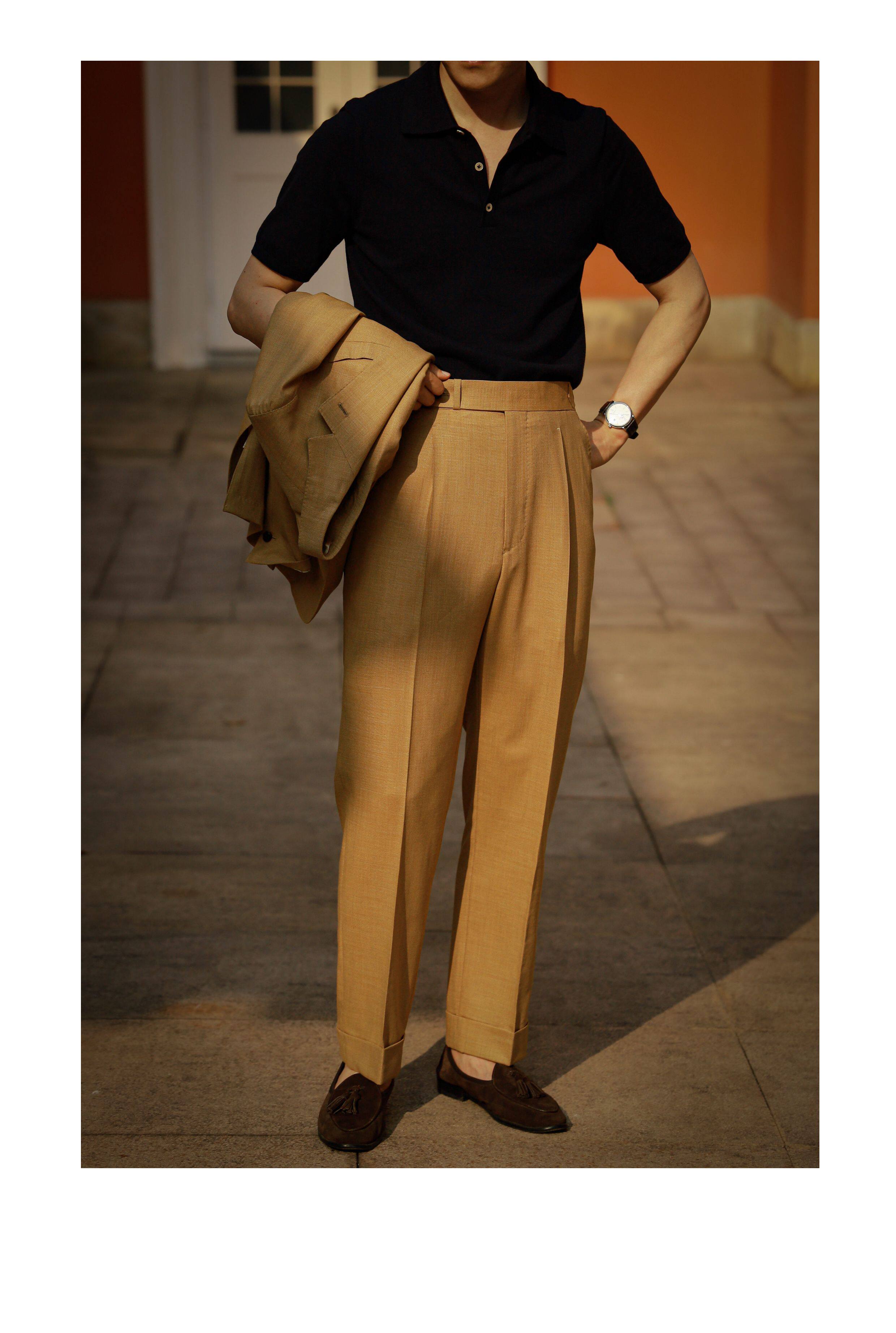 UGENTLE Летняя трикотажная футболка polo, из ворсистого хлопка, короткий рукав 