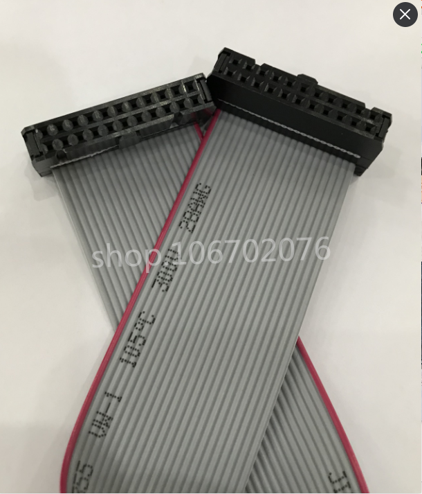 FC-22P double-ended cable 22pin pin JTAG cable 2 54mm AVR download cable IDC gray cable