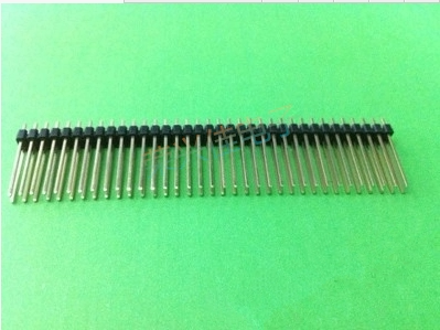 Double row of needle spacing 2.54mm 2*40P needle length 25MM double row of needle connector gold plated