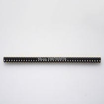 Gold-plated double row needle) in-line 2 54mm 2 * 40P double row needle 80P copper needle gold-plated 0 8U