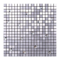 15 серебряных матовых бриллиантов