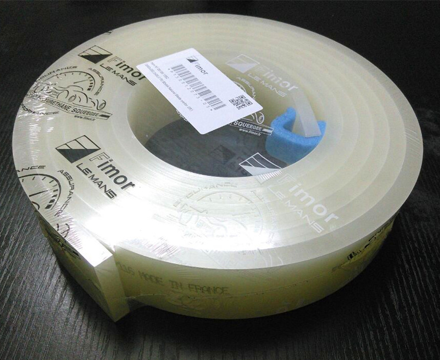 Original dress French flying horse scraping glue 50 * 9 * 3660 flat mouth 80A white glue scraping scraper adhesive strip knife leather