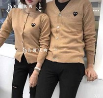 isa Japanese direct mail CDG Kawabuling male lady round camel croquin sweater AZ-N024-051