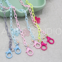 Lightweight and fresh style Lightweight and small flower beauty double color decoration neck chain rope design series