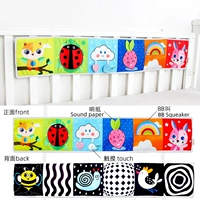 Маленький кролик (с звуковой бумагой BB Device) [купить 1 Get 1 Get 1] Дайте небольшую ткани книгу