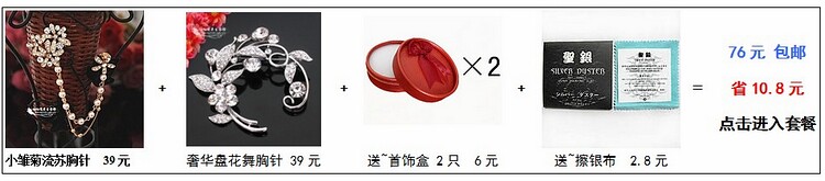 Broche femme en Zircon diamant - Ref 1176165 Image 7