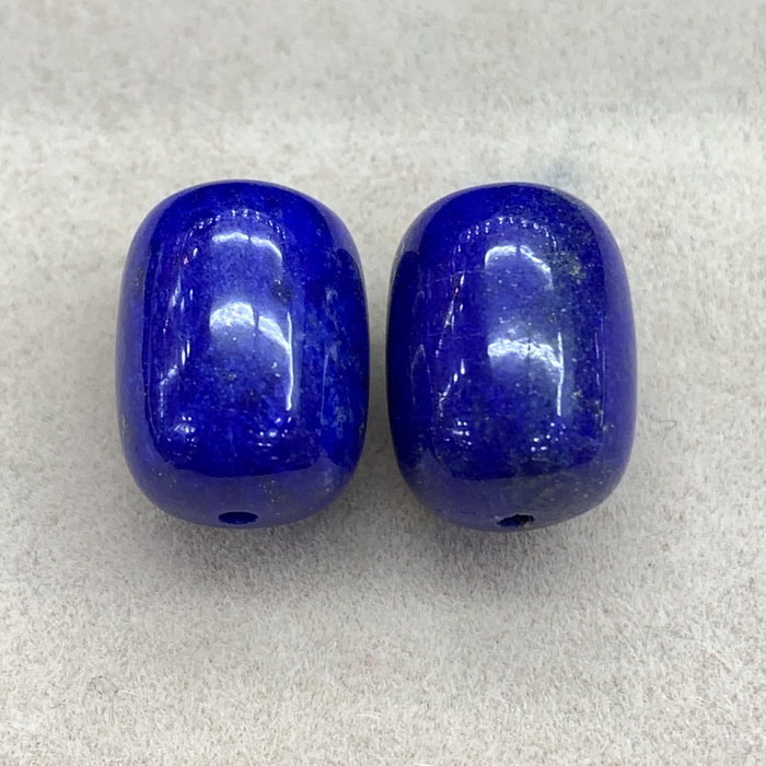 Chocolate jewelry 3684 natural gold drum bead bead pair of 5 62 g