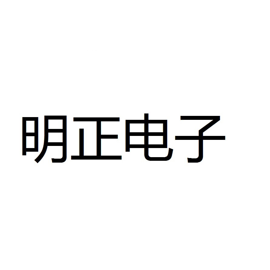 明正电子欢迎您的光临的LOGO