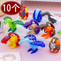 Child Deformation Fear Dragon Egg Toy Emulation Dinosaur Deformed Egg Boy Deformed twisted egg nursery small gift