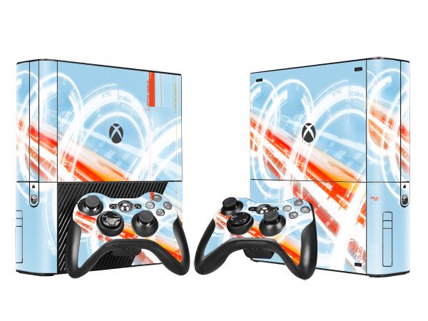 XBOX360E sticker lưu trữ đầy màu sắc bảo vệ phim hoạt hình dán đau +2 xử lý dán để bản đồ có thể được tùy chỉnh - XBOX kết hợp tay cầm ps4