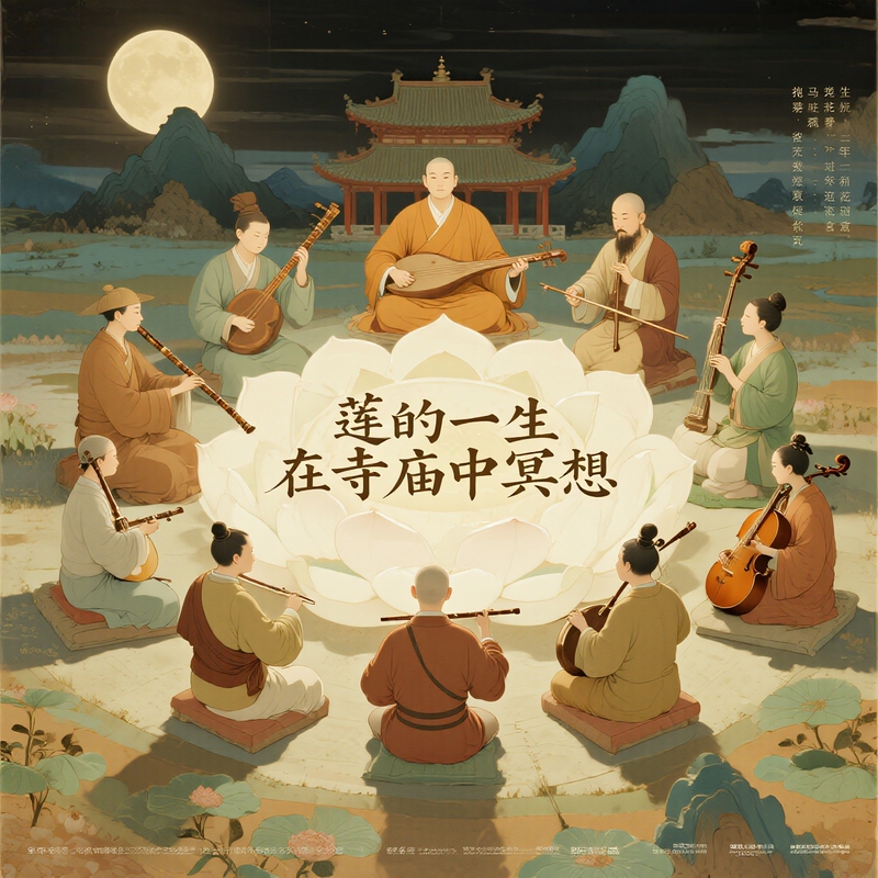 Oriental Zen: Meditation in the Temple - Yoga, Sleep, and Relaxation Music Cd by Nine Musicians from China, Japan, and Korea