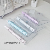 ins Macaron color transparent A5A 6 - hole account account 6 - hole shell notepad