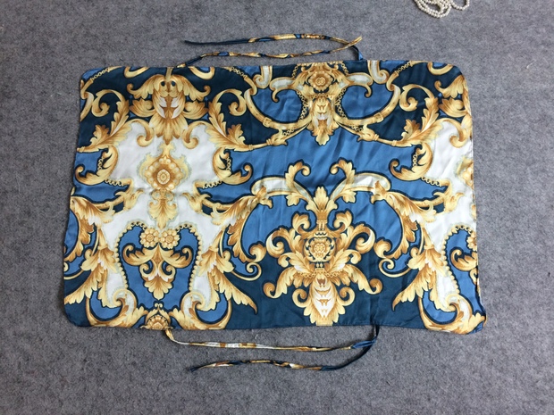 Vương miện uy tín / 100 lụa tơ tằm lụa đơn gối / khăn lụa đẹp / khăn gối màu hoa khăn bông gối