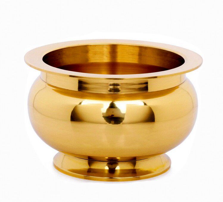 Buddhist supplies incense oven for furnace clean furnace line incense furnace 4 inch new light pure copper incense furnace