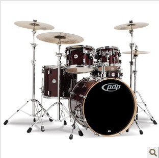 (DW) PDP CM5 Concept Maple design series with PDP hardware 5 drums