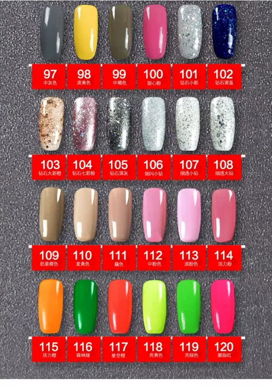 Hàn Quốc Nail Nail Keo Keo chính hãng Có thể tháo rời Sơn móng tay Gum Gum 13ml Lâu dài Có thể tháo rời 49-72 Màu - Sơn móng tay / Móng tay và móng chân