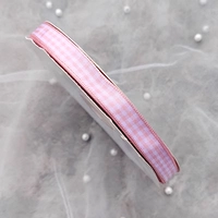 Розовая лента, 1см, 45м